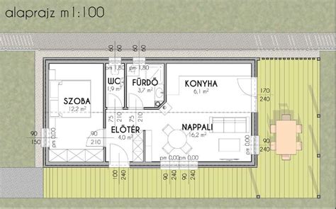 alaprajz családi lakosztály