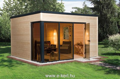 Modern kerti pavilon