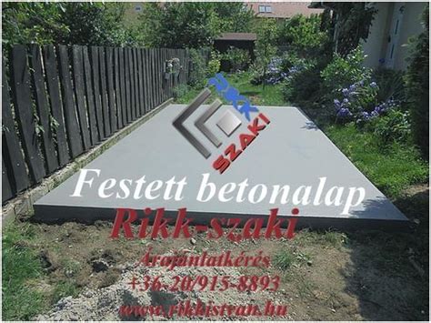 mobilgarázs alapozás