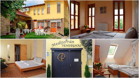 Mediterrán Vendégház terasza Bodrogolaszin