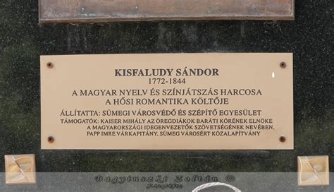 Kisfaludy Sándor szülőháza Badacsonyban