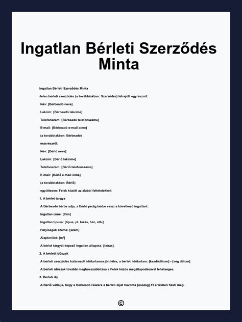 Ingatlan iroda franchise szerződés