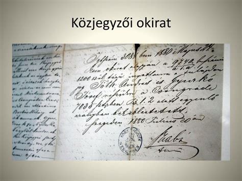 Közjegyző szerepe az előzetes bizonyításban