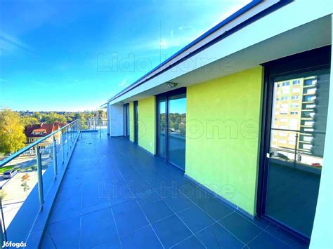 Penthouse lakás látképe