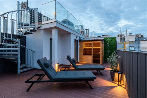 Penthouse terasz naplementekor