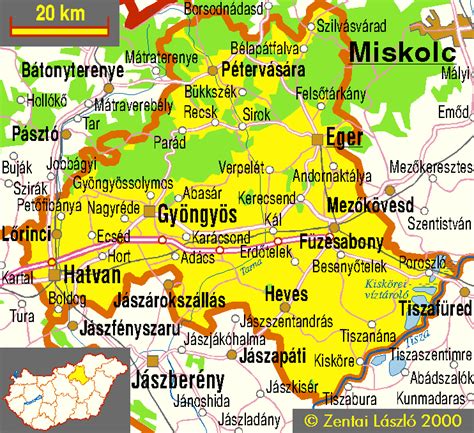 Térkép Dunaújvárosról és környékéről
