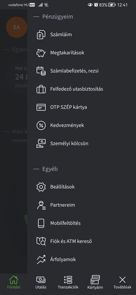 Helyrajzi számkereső alkalmazás felülete