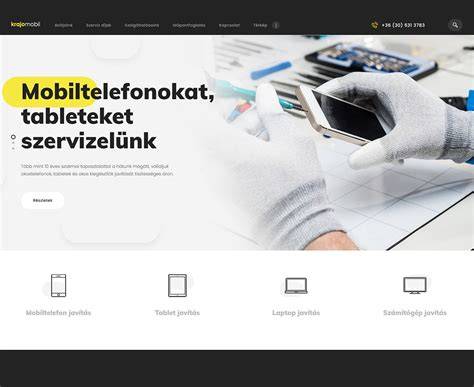 Képernyőmentés: Építészeti portfólió és referenciák