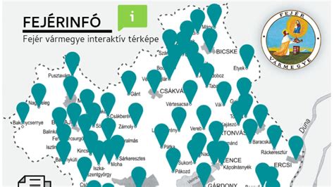 Interaktív radar-térkép Enying és Fejér vármegye radarképéről