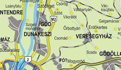 Térkép Pest megye ingatlanokkal