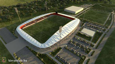 Újjáépített stadion látványterve