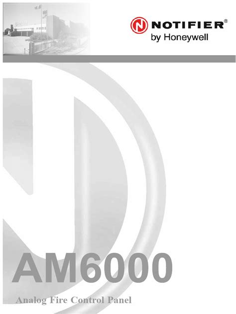 Notifier AM6000/AM2000 központok és IIG1/IIG4 modulok