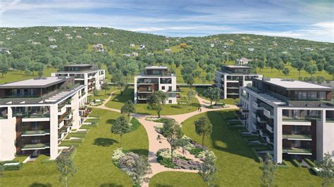 A Sasad Resort lakópark madártávlatból