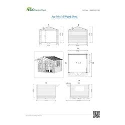 Kerti kiülő tervrajz