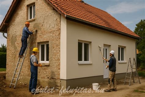 épület felújítása