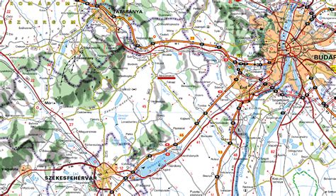 Térkép Fejér megyéről és Alcsútdoboz elhelyezkedéséről