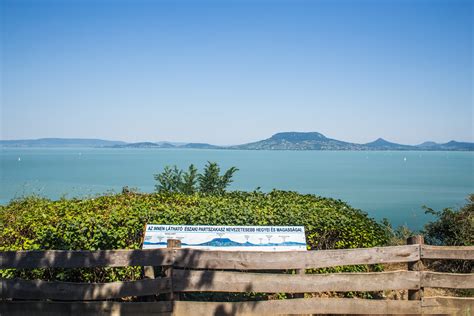 Kilátás a Balatonra Fonyódról