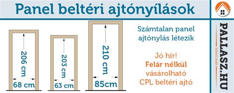 Panel ajtó méretek összehasonlítása