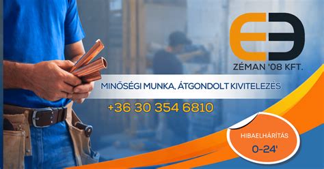 Logo: Zéman ’08 Kft. és példafelirat