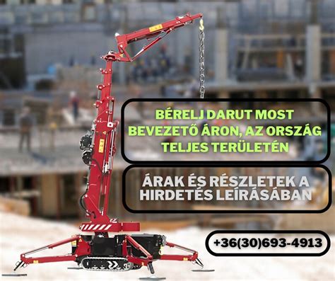 Különböző mini daru modellek