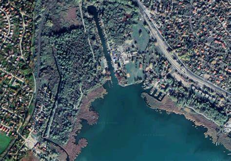 Balatonfűzfői kikötő és parti infrastruktúra tervezetei