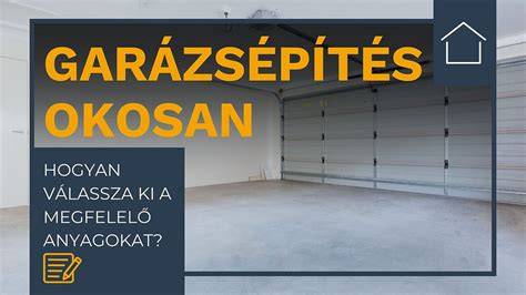 Garázsépítés belvárosi tervek - részlet