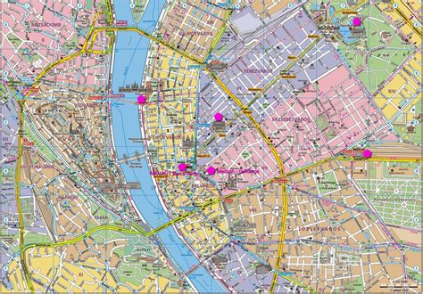 Budapest ingatlanpiaci átlagár térkép