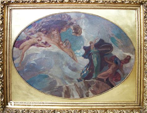 Lotz Károly freskója és Ybl csillára