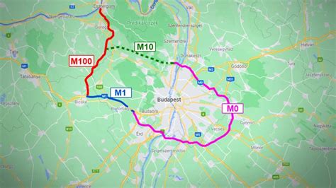 Az M0 autóút és a 5103. út csomópontja