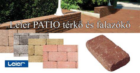 Leier Patio antik térkő és falazókő vizuális bemutató