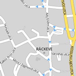 Ráckeve térkép