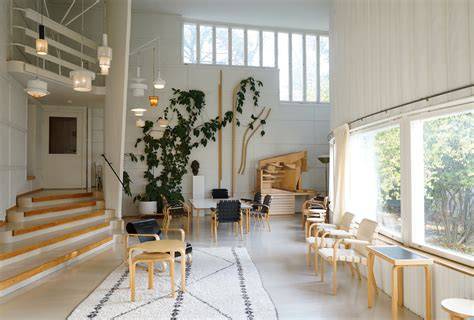 Alvar Aalto organikus építészetének példái