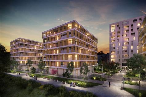 komáromi lakópark látványterve