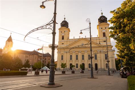 Debrecen város látképe