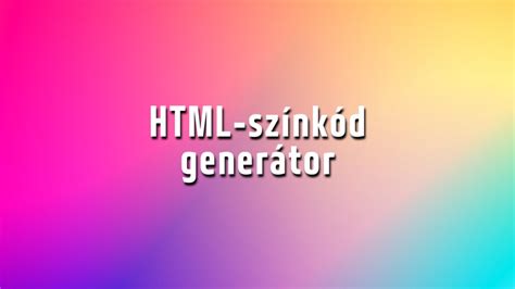 Színkód táblázat autófestékekhez