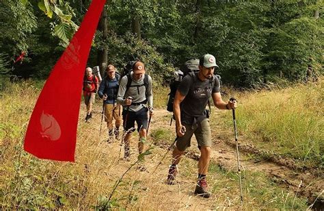 Túrázók a Mecsekben