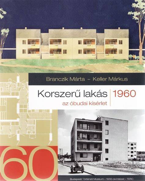 Korabeli látkép az Óbudai Kísérleti Lakótelepről, beépített konyhákkal és különböző típusú lakásokkal