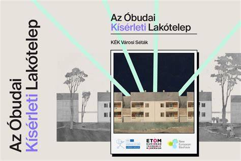 Kísérleti lakótelep bemutató lakásaiból rendezett kiállítás