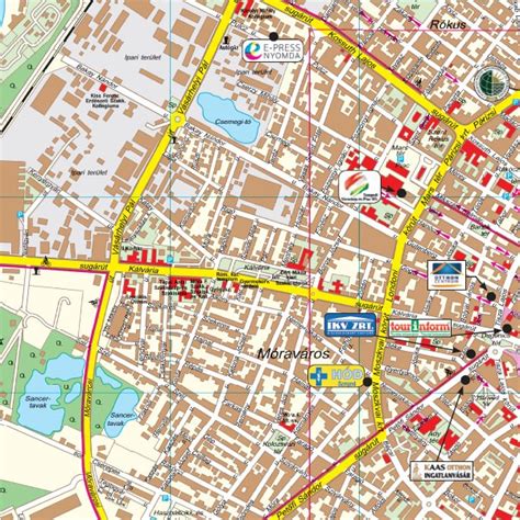 Szeged várostérkép