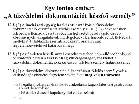 Tűzvédelmi szabályzatok és dokumentáció