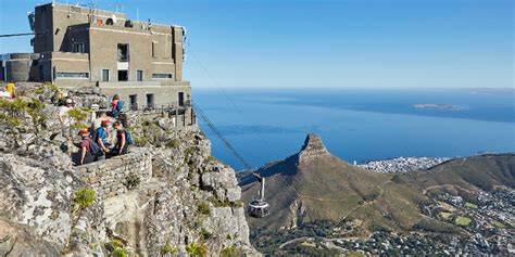 Table Mountain kilátás felvonóval