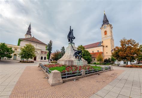 Kecskemét város látképe