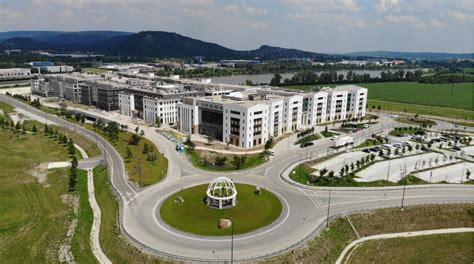 A Tópark lakópark látképe