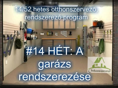 Garázs rendszerezése