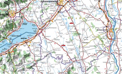 Térkép Dég és környéke