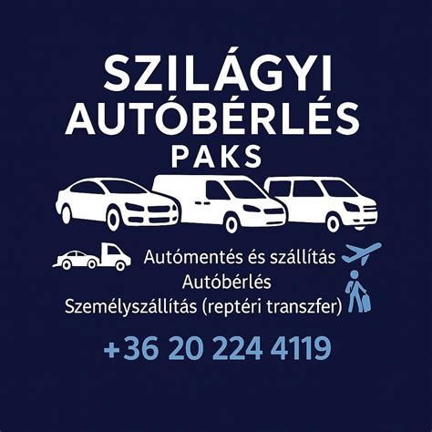 autóbérlés és személyszállítás