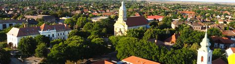 Abony város térképe