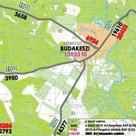 Budakeszi térkép ingatlanokkal