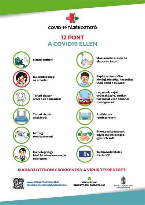 Tájékoztató COVID-19 plakát társasházaknak