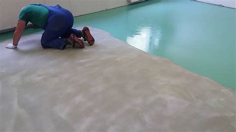 Önterülő epoxigyanta felhordása